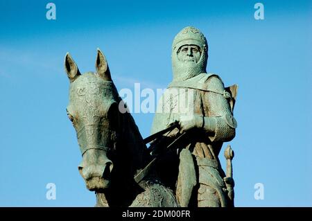 Robert the Bruce, Bannockburn, Schottland Stockfoto