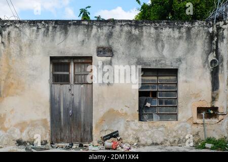 Verlassene Haus, Merida Mexiko Stockfoto