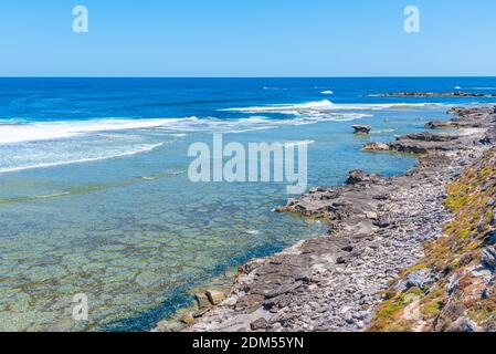 Kap Vlamingh auf der Insel Rottnest in Australien Stockfoto