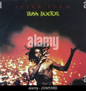 Peter Tosh - Bush Doctor, Rolling Stones Records 5C 062-61708, 1978 - Vintage Vinyl Album Cover Stockfoto