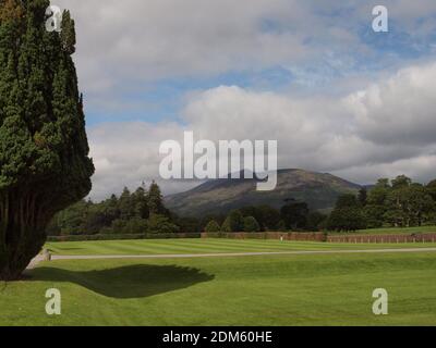 Killarney National Park in der Grafschaft Kerry, Irland erstreckt sich über 25,000 Hektar und hat Seen, Berge und Wanderwege. Stockfoto