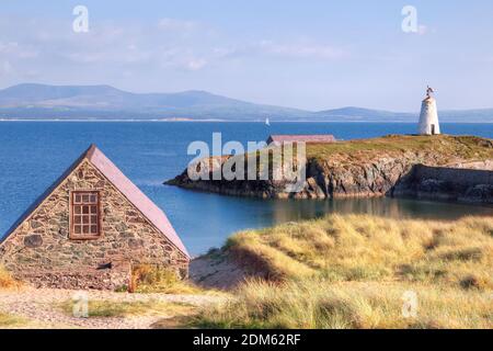 Ynys Llanddwyn, Anglesey, Wales, Vereinigtes Königreich Stockfoto
