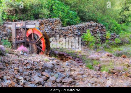 Sygun Kupfer, Mine, Beddgelert, Snowdonia, Gwynedd, Wales, Vereinigtes Königreich Stockfoto