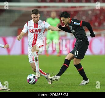 Stadt Köln, Deutschland. 16. Dez 2020. firo: 16.12.2020, Fußball, 1. Bundesliga, Saison 2020/2021, 1. FC Köln - Bayer 04 Leverkusen Duelle, Duell, Bayer Nadiem Amiri, Foto: Ralf Ibing/firo Sportfoto/Pool Quelle: dpa/Alamy Live News Stockfoto