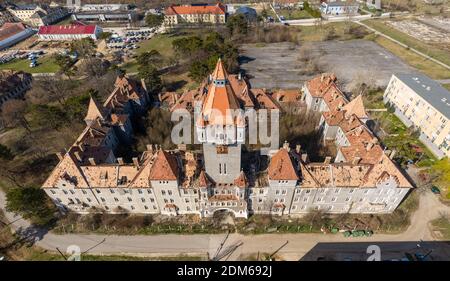 Abandoned army fort in Hajmasker, Hungary Stock Photo