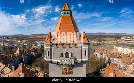 Abandoned army fort in Hajmasker, Hungary Stock Photo