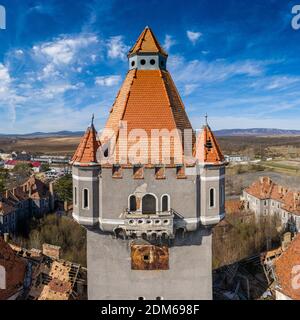 Abandoned army fort in Hajmasker, Hungary Stock Photo