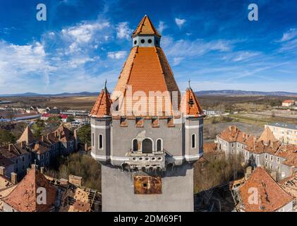 Abandoned army fort in Hajmasker, Hungary Stock Photo