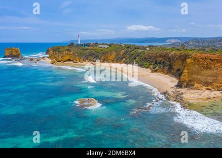 Natürliche Landschaft von Eagle Rock Marine Sanctuary in Australien Stockfoto