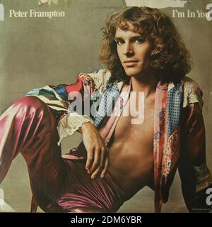 Peter Frampton - I'm in You - Vintage Vinyl Album Abdeckung Stockfoto