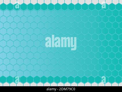 Moderner sechseckiger Hintergrund Stock Vektor