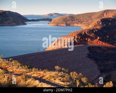 Ord River Dam und Lake Argyle, Kimberley, Westaustralien Stockfoto