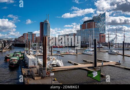 Hamburger Hafen Stockfoto