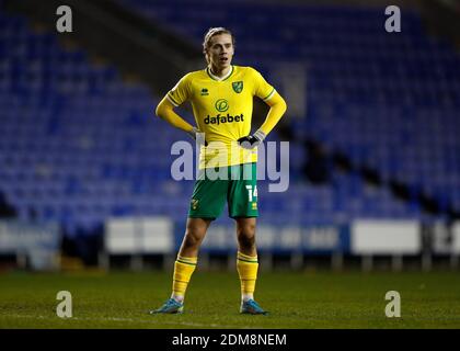 Madejski Stadium, Reading, Berkshire, Großbritannien. Dezember 2020. English Football League Championship Football, Reading versus Norwich City; Todd Cantwell of Norwich City Credit: Action Plus Sports/Alamy Live News Stockfoto