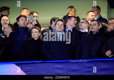 Datei Foto vom 25-02-2020 von Richard Masters (Mitte) Geschäftsführer der Premier League. Stockfoto