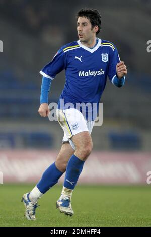 Datei-Foto vom 13-03-2012 von Peter Whittingham, Cardiff City. Stockfoto