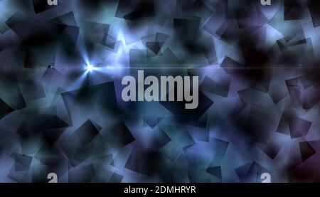 Abstrakte geometrische Muster Textur Hintergrund mit Streulicht.Technologie Licht Hintergrund Stockfoto