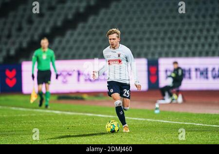 Aarhus Stadion, Aarhus, Dänemark. Dezember 2020. Bror Blume von Aarhus GF während Aarhus GF gegen AC Horsens im Aarhus Stadion, Aarhus, Dänemark. Kim Price/CSM/Alamy Live News Stockfoto