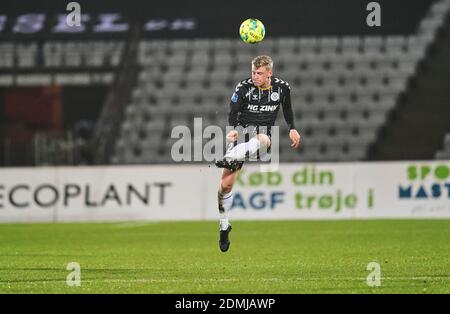 Aarhus Stadion, Aarhus, Dänemark. Dezember 2020. Thor lange von AC Horsens bei Aarhus GF gegen AC Horsens im Aarhus Stadium, Aarhus, Dänemark. Kim Price/CSM/Alamy Live News Stockfoto