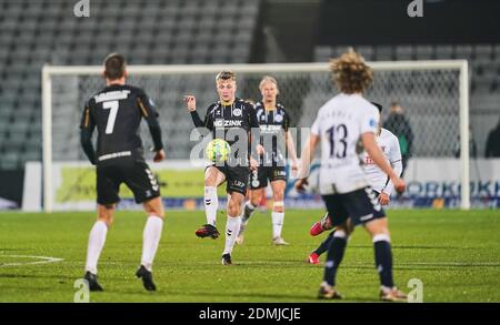 Aarhus Stadion, Aarhus, Dänemark. Dezember 2020. Casper Tengstedt von AC Horsens während Aarhus GF gegen AC Horsens im Aarhus Stadion, Aarhus, Dänemark. Kim Price/CSM/Alamy Live News Stockfoto