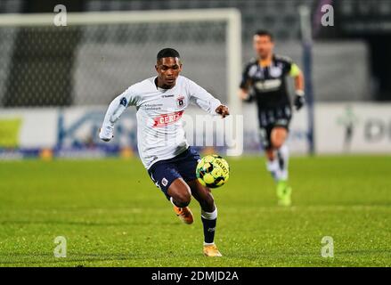 Aarhus Stadion, Aarhus, Dänemark. Dezember 2020. Geschenk-Links von Aarhus GF während Aarhus GF gegen AC Horsens im Aarhus Stadion, Aarhus, Dänemark. Kim Price/CSM/Alamy Live News Stockfoto