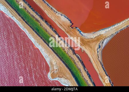 Pink Lake am Port gregory in Australien Stockfoto