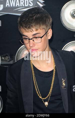 Justin Bieber bei den MTV Video Music Awards 2011 in LA Live - Los Angeles, Kalifornien - 8.28.201 Stockfoto