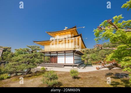 Der goldene Pavillon, Kyoto, Japan Stockfoto