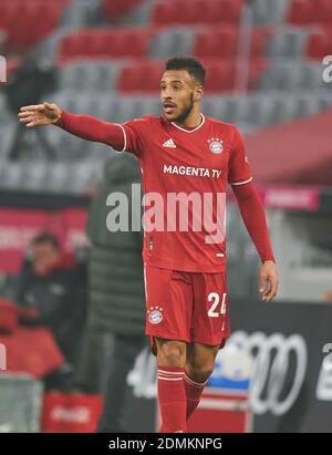 München, Deutschland. Dezember 2020. Corentin TOLISSO, FCB 24 im Spiel FC BAYERN MÜNCHEN - VFL WOLFSBURG 2-1 1.Deutsche Fußball Liga am 16. Dezember 2020 in München, Deutschland. Saison 2020/2021, Spieltag 12, 1. Quelle: Peter Schatz/Alamy Live News Stockfoto