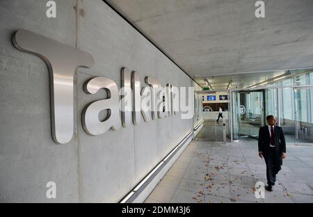 Datei Foto vom 23/10/2015 von TalkTalk Büros in West London. Das Telekommunikationsunternehmen hat gesagt, dass es eine Übernahme in Höhe von £1.1 Milliarden durch die Investmentgesellschaft Toscafund und die Private-Equity-Firma Penta vereinbart hat. Stockfoto