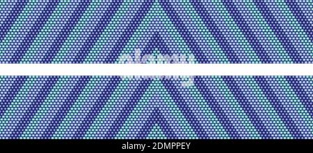 Vektor nahtlose Muster von Perlen Stock Vektor