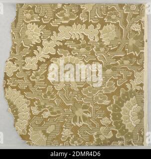 Seitenwand-Muster, maschinenbedruckt auf Papier, fragmentarische Tapeten aus Musterbuch, inklusive ästhetischer und anglo-japanesischer Entwürfe., 72 Seiten Muster., USA, 1880–90, Wallcoverings, Sidewall-Muster Stockfoto