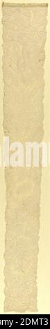Flügelstreamer, Medium: Leinen Technik: Nadelspitze, Flügelstreamer im frühen Louis XV Stil., Belgien, Anfang des 18. Jahrhunderts, Spitze, Flügelstreamer Stockfoto