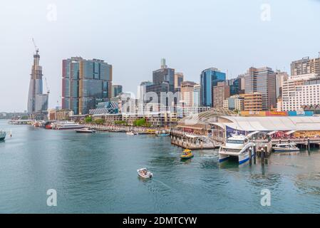 SYDNEY, AUSTRALIEN, 30. DEZEMBER 2019: Ausstellung im Australian National Maritime Museum in Sydney, Austalia Stockfoto