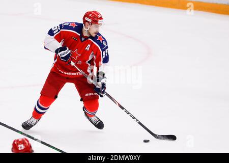 Moskau, Russland - 2020. Dezember 12: #55 Bogdan Kiselewitsch Stockfoto