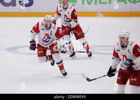 Moskau, Russland - 2020. Dezember 12: #58 Anton Lander Stockfoto