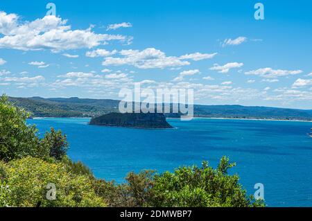 Eine kleine Insel von Palm Beach Stockfoto