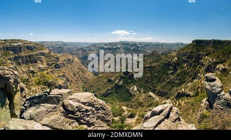 View of the Copper Canyon, Chihuahua, Mexico Stock Photo