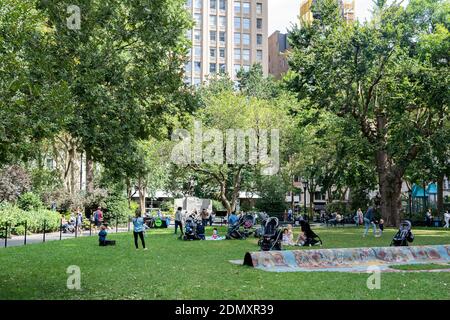 Madison Square Park in Manhattan, NYC Stockfoto