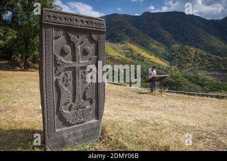 Armenien, Lori Provinz, Alaverdi, Haghbat Kloster Stockfoto