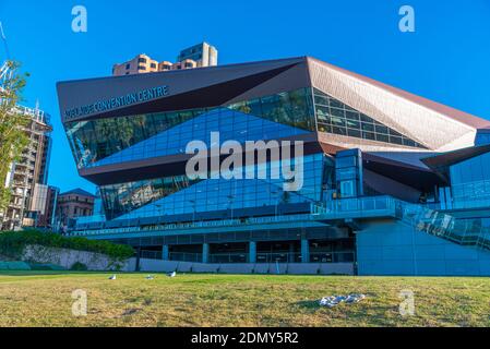 ADELAIDE, AUSTRALIA, JANUARY 6, 2020: Adelaide Convention Center in Australia Stock Photo