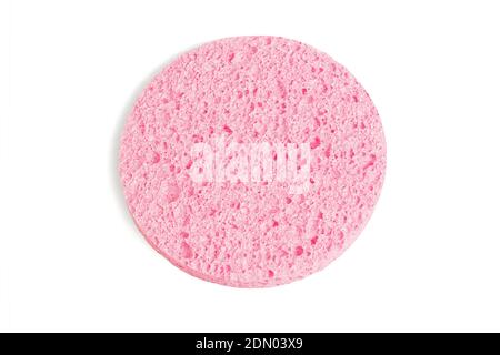 Make Up Sponge on White Background Stock Photo