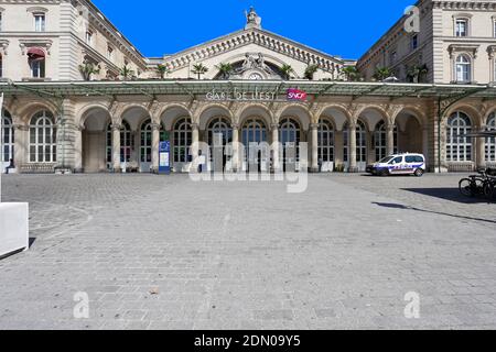 Gare de l'Est, Paris-Est, SNCF-Bahnhof Terminus Stockfoto