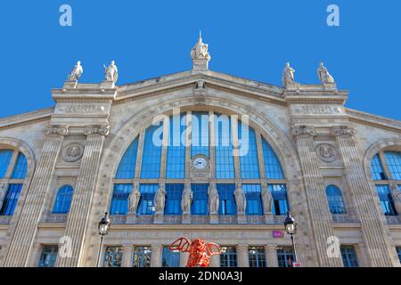 Gare du Nord, (Paris-Nord), SNCF-Endstation, Paris Stockfoto