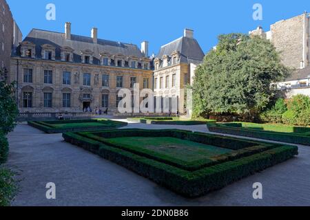 Hotel de Sully, Marais, Paris Stockfoto