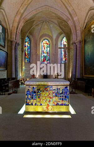 Bibliotheque de la Sorbonne (Interuniversitäre Bibliothek), Universität von Paris, Frankreich Stockfoto
