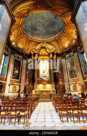 Saint-Sulpice (Kirche Saint Sulpice), Paris Stockfoto