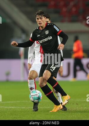Stadt Köln, Deutschland. 16. Dez 2020. firo: 16.12.2020, Fußball, 1. Bundesliga, Saison 2020/2021, 1. FC Köln - Bayer 04 Leverkusen 0: 4 Patrik SCHICK, Leverkusen, Duelle Credit: Ralf Ibing/firo Sportphoto/Pool zur weltweiten Nutzung/dpa/Alamy Live News Stockfoto