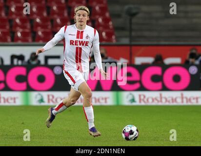 Stadt Köln, Deutschland. 16. Dez. 2020. firo: 16.12.2020, Fußball, 1. Bundesliga, Saison 2020/2021, 1. FC Köln - Bayer 04 Leverkusen 0: 4 Sebastiaan BORNAUW, Köln, Einzelaktion Credit: Ralf Ibing/firo Sportphoto/Pool zur weltweiten Nutzung/dpa/Alamy Live News Stockfoto