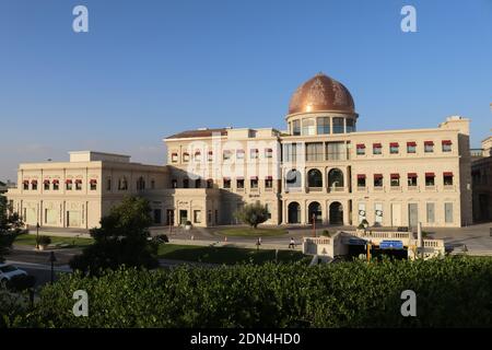 Blick auf Katara Plaza Mall in Katara Village in Doha, Katar Stockfoto